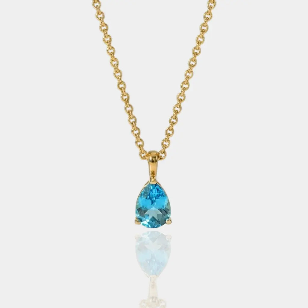 COLLAR BIRTHSTONE - GOLD