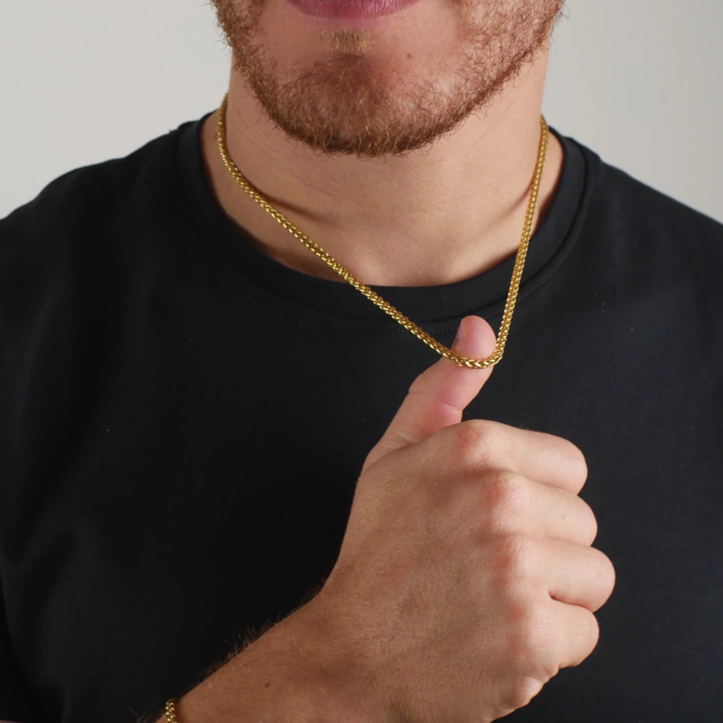 SET ESPIGA - GOLD 3MM