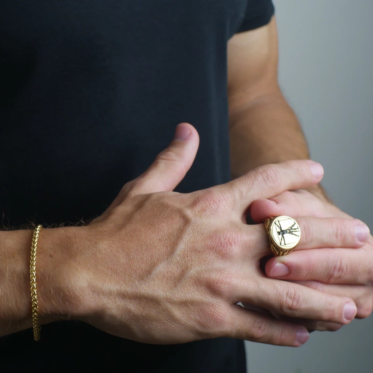 ANILLO DA VINCI - GOLD - ATHEREOS