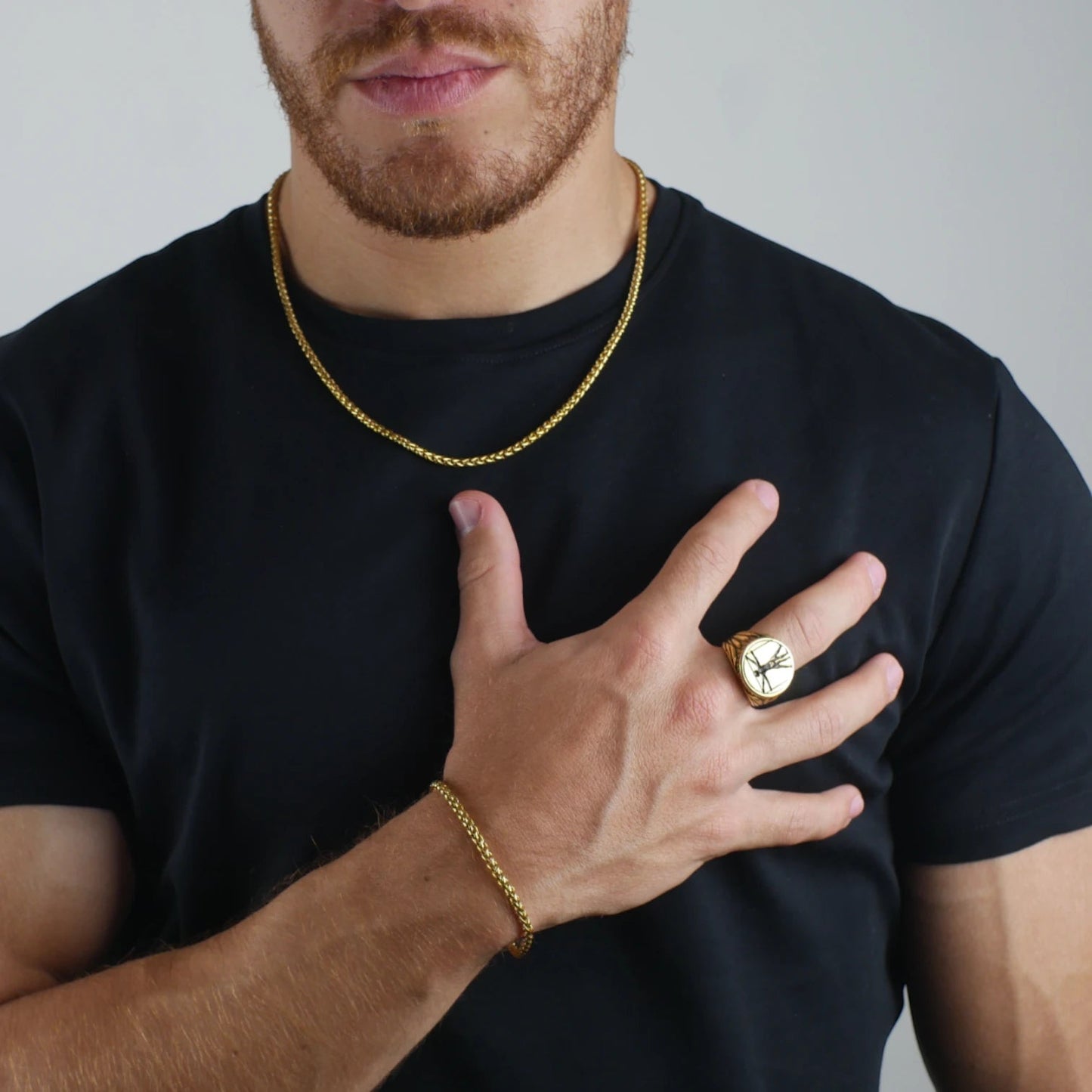 ANILLO DA VINCI - GOLD - ATHEREOS