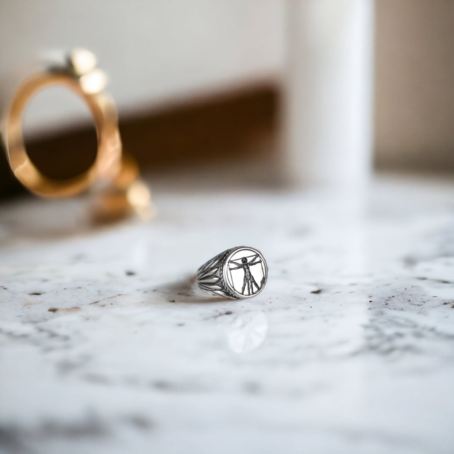 ANILLO DA VINCI - SILVER - ATHEREOS