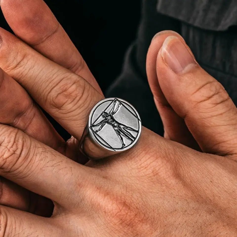 ANILLO DA VINCI - SILVER - ATHEREOS