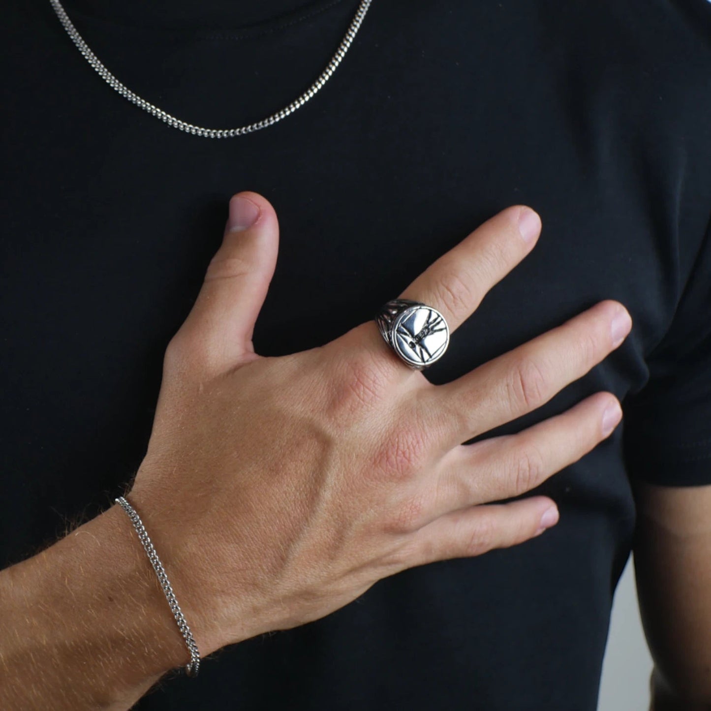 ANILLO DA VINCI - SILVER - ATHEREOS