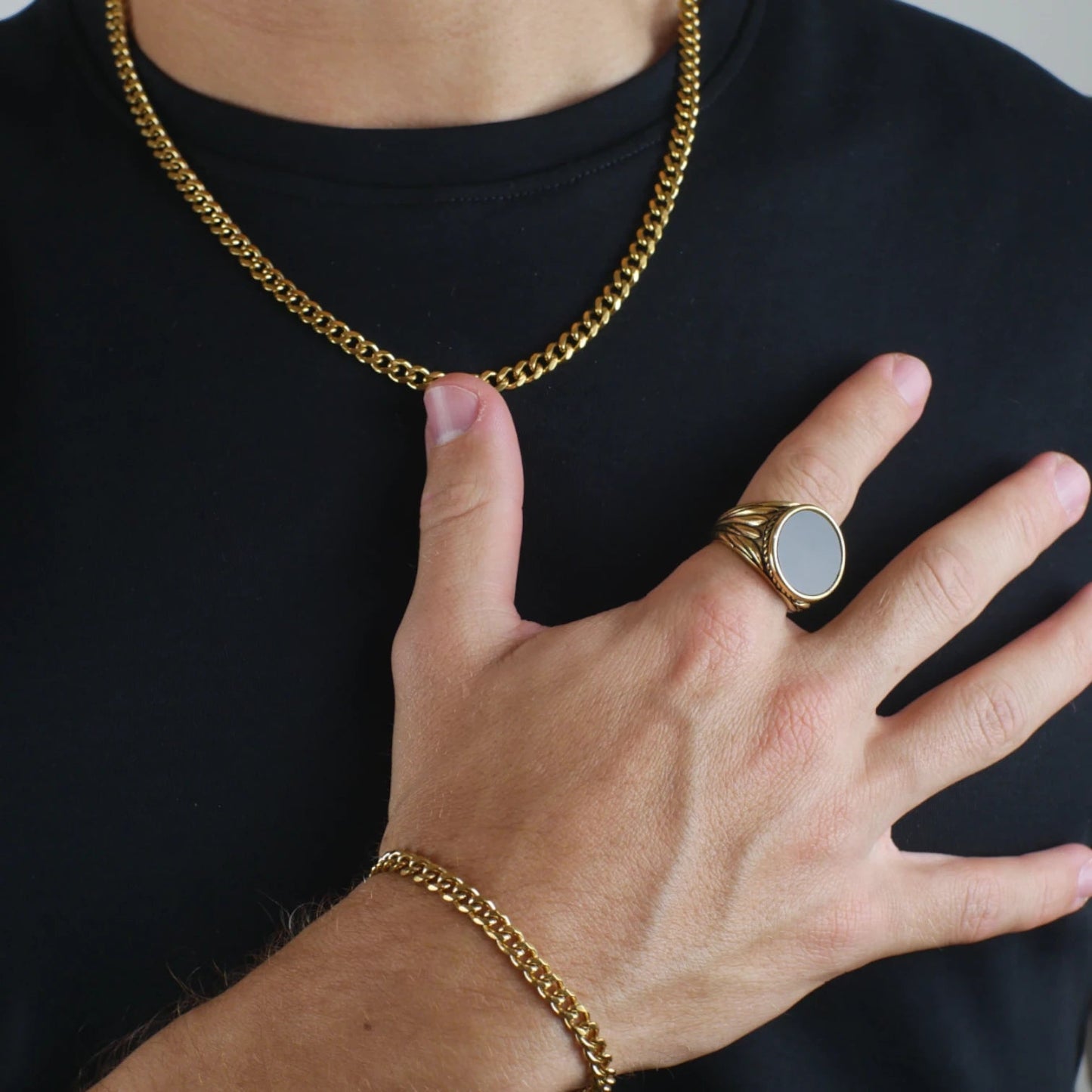 ANILLO EMPERADOR - GOLD - ATHEREOS