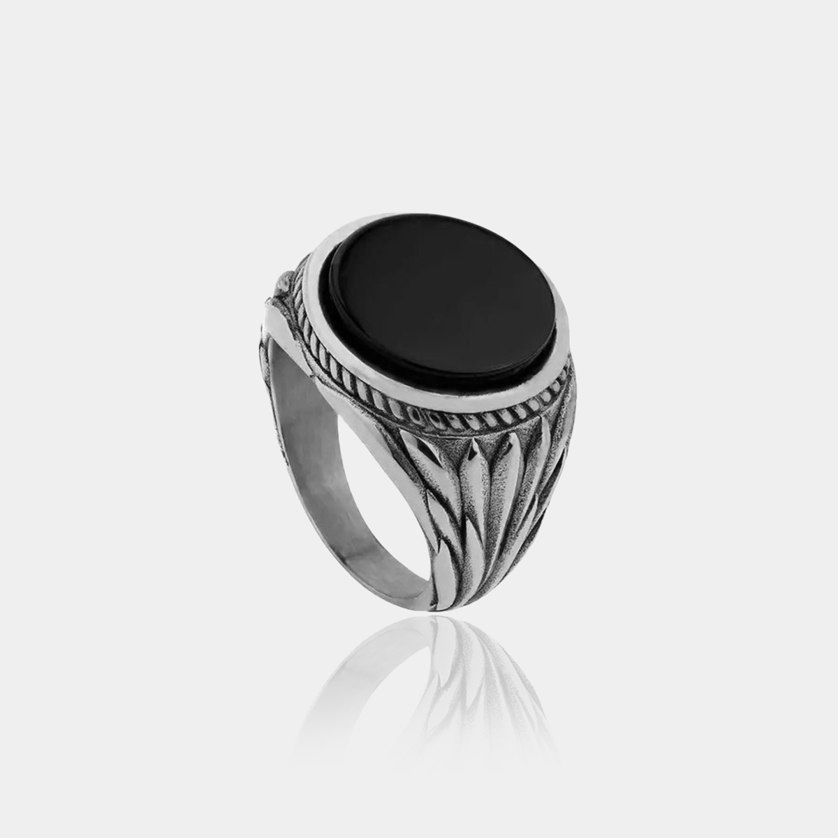 ANILLO EMPERADOR - SILVER - ATHEREOS