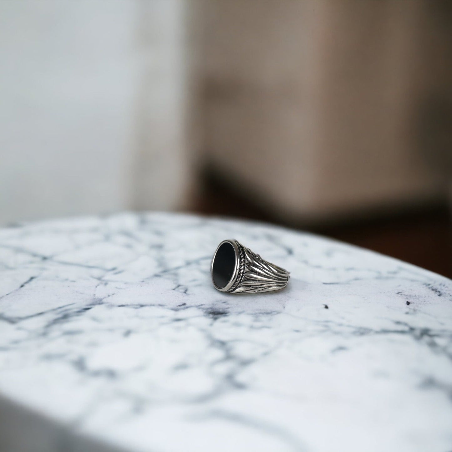 ANILLO EMPERADOR - SILVER - ATHEREOS