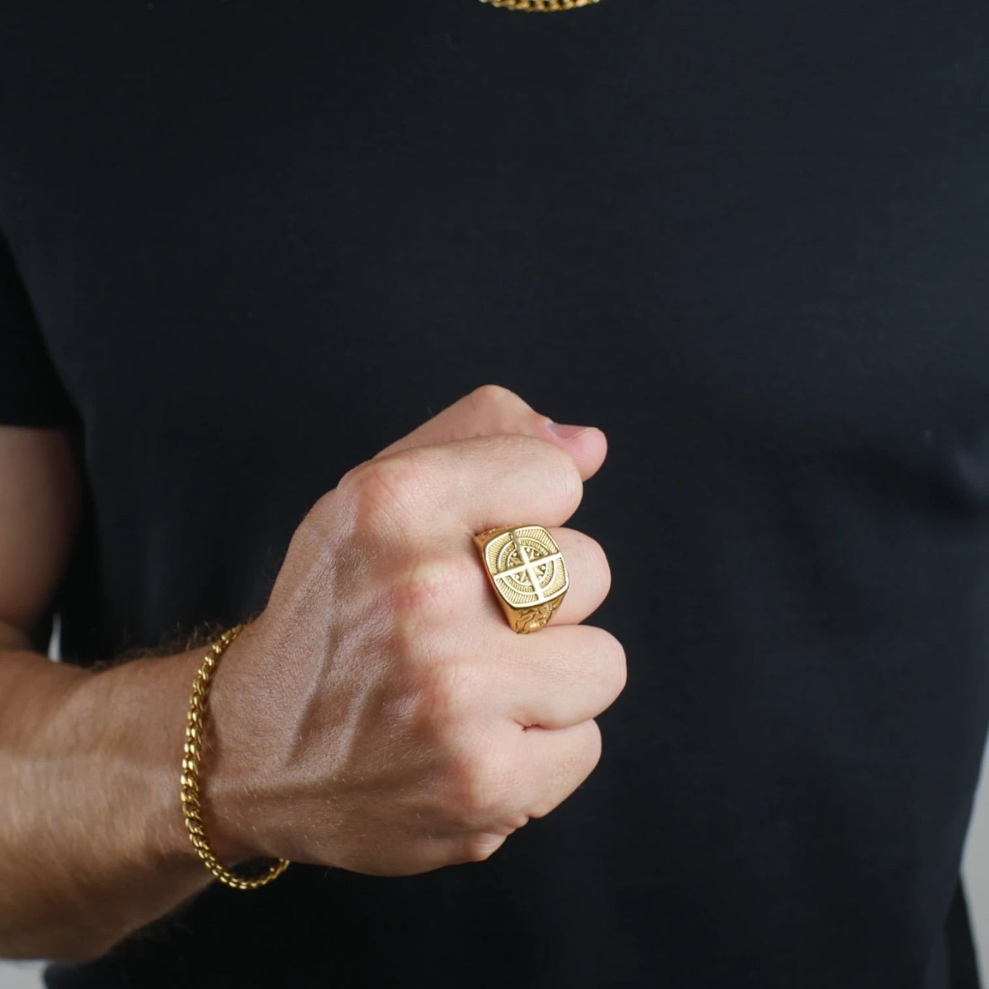 ANILLO NAUTICAL - GOLD - ATHEREOS