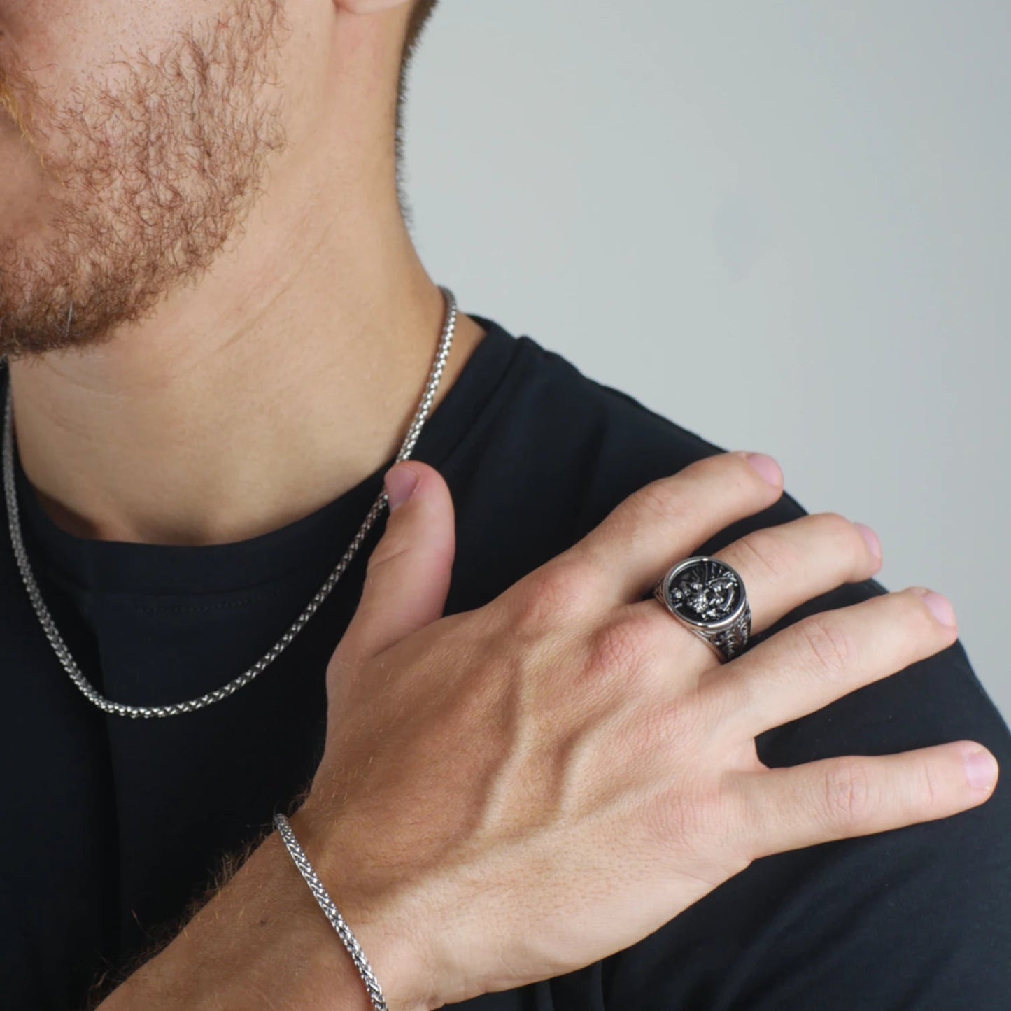 ANILLO SAN CRISTOBAL - SILVER - ATHEREOS