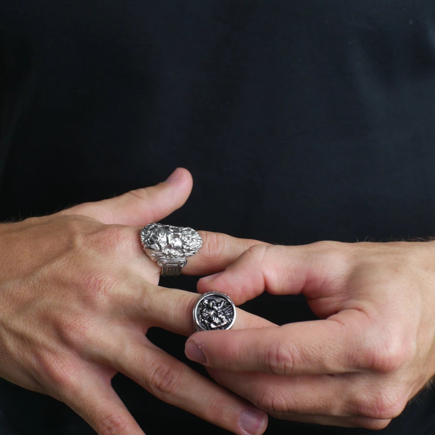 ANILLO SAN CRISTOBAL - SILVER - ATHEREOS