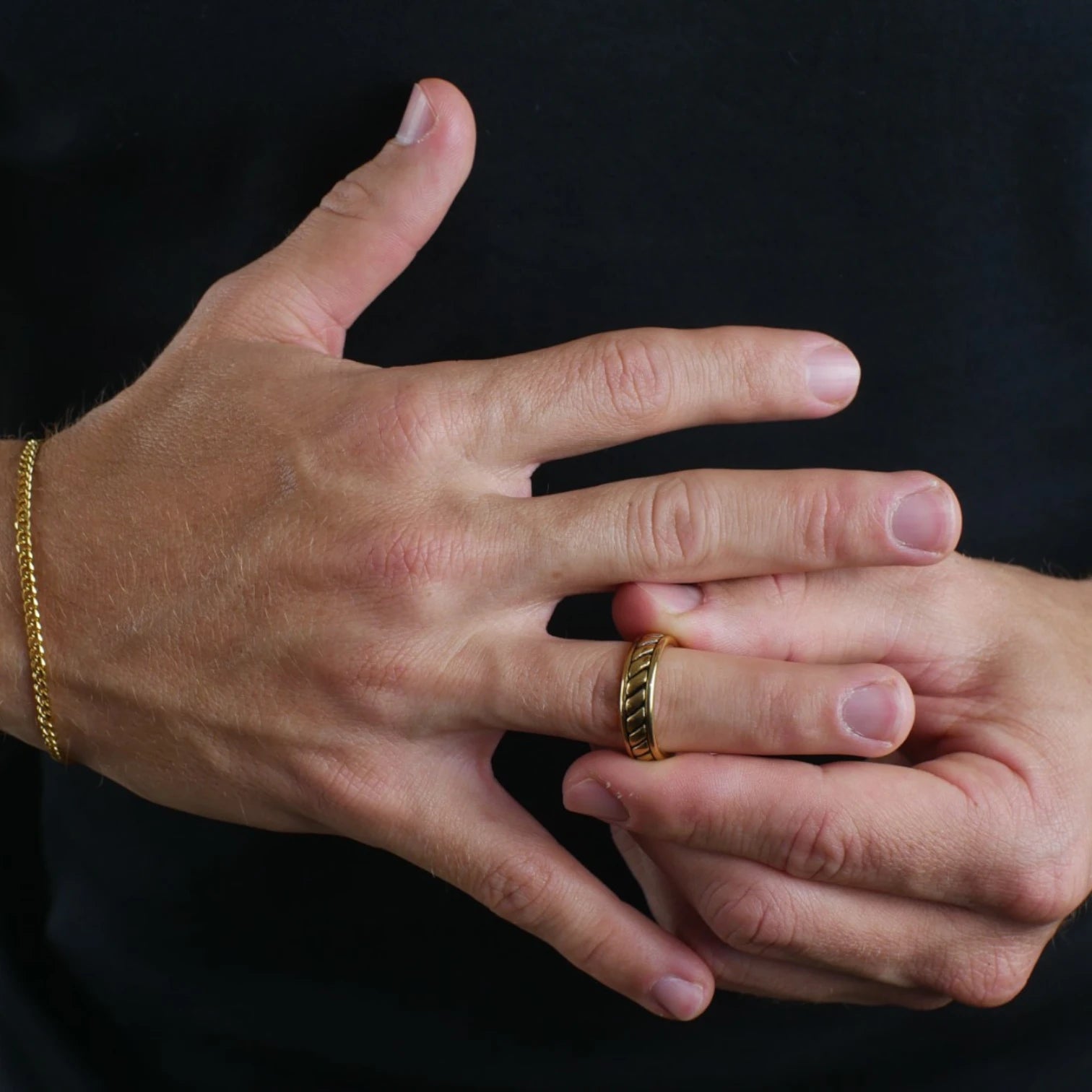 ANILLO SOGA - GOLD - ATHEREOS
