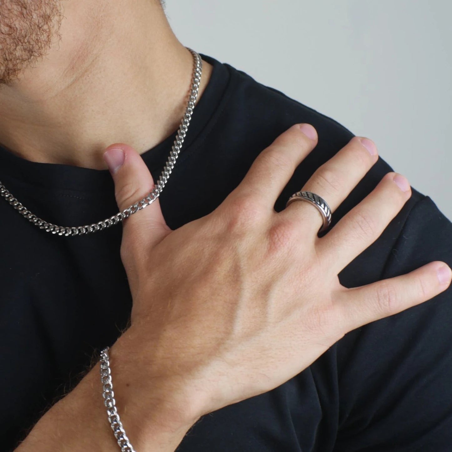 ANILLO SOGA - SILVER - ATHEREOS