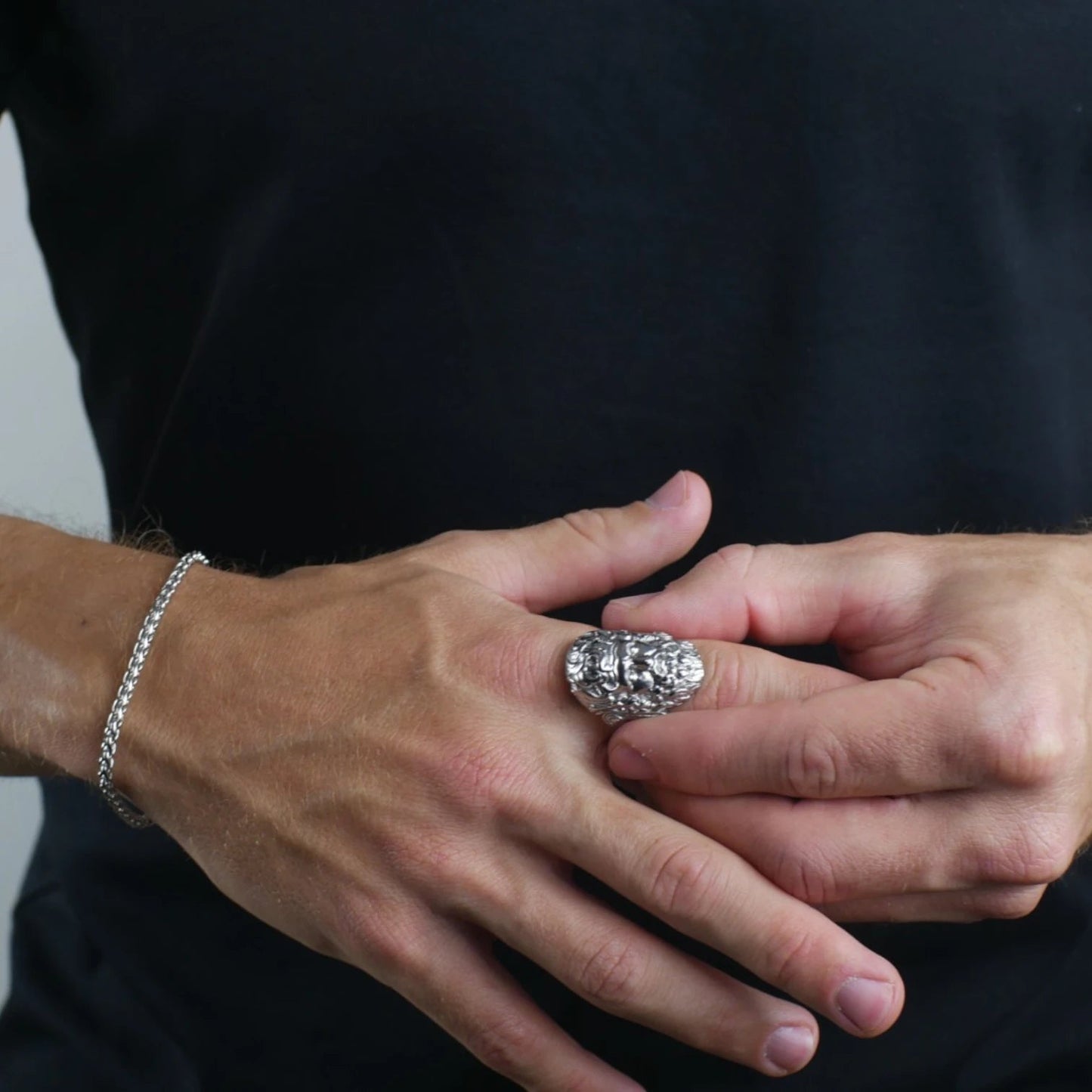 ANILLO ZEUS - SILVER - ATHEREOS