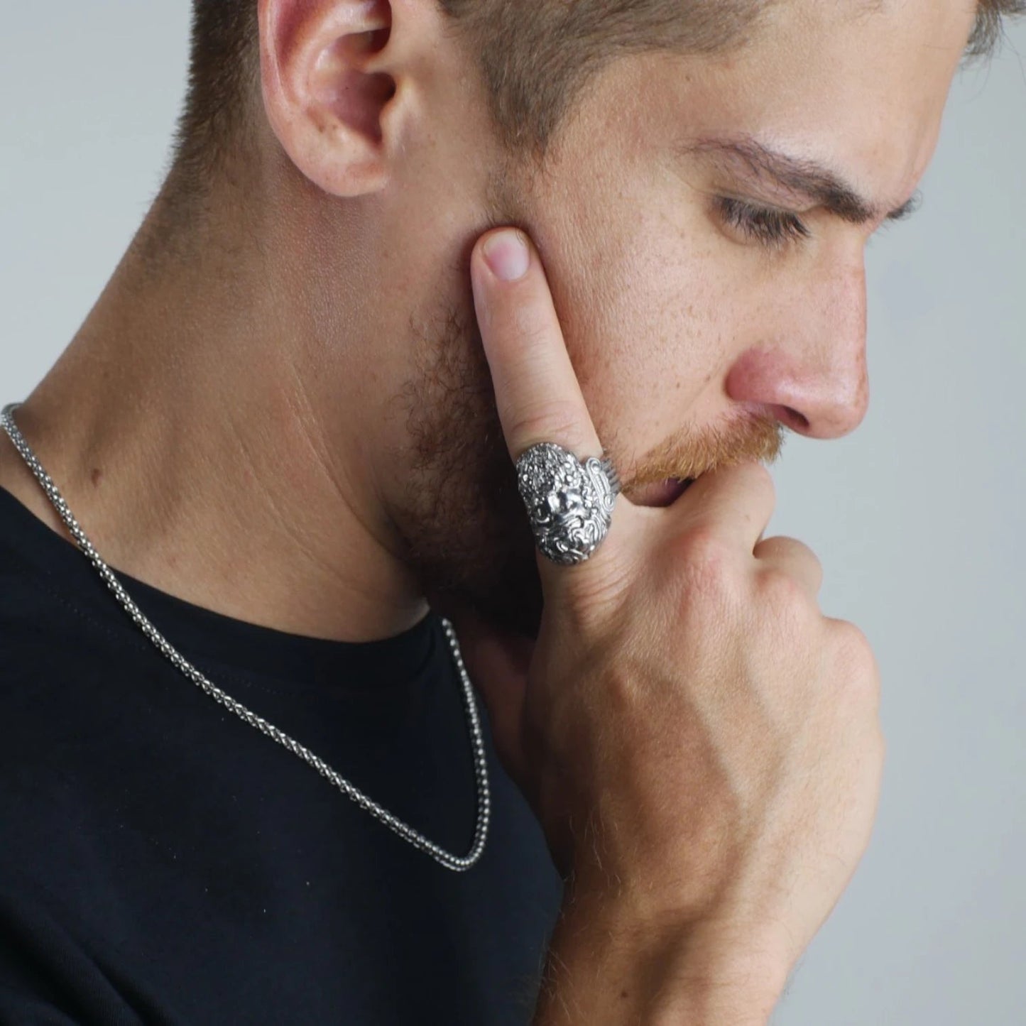 ANILLO ZEUS - SILVER - ATHEREOS