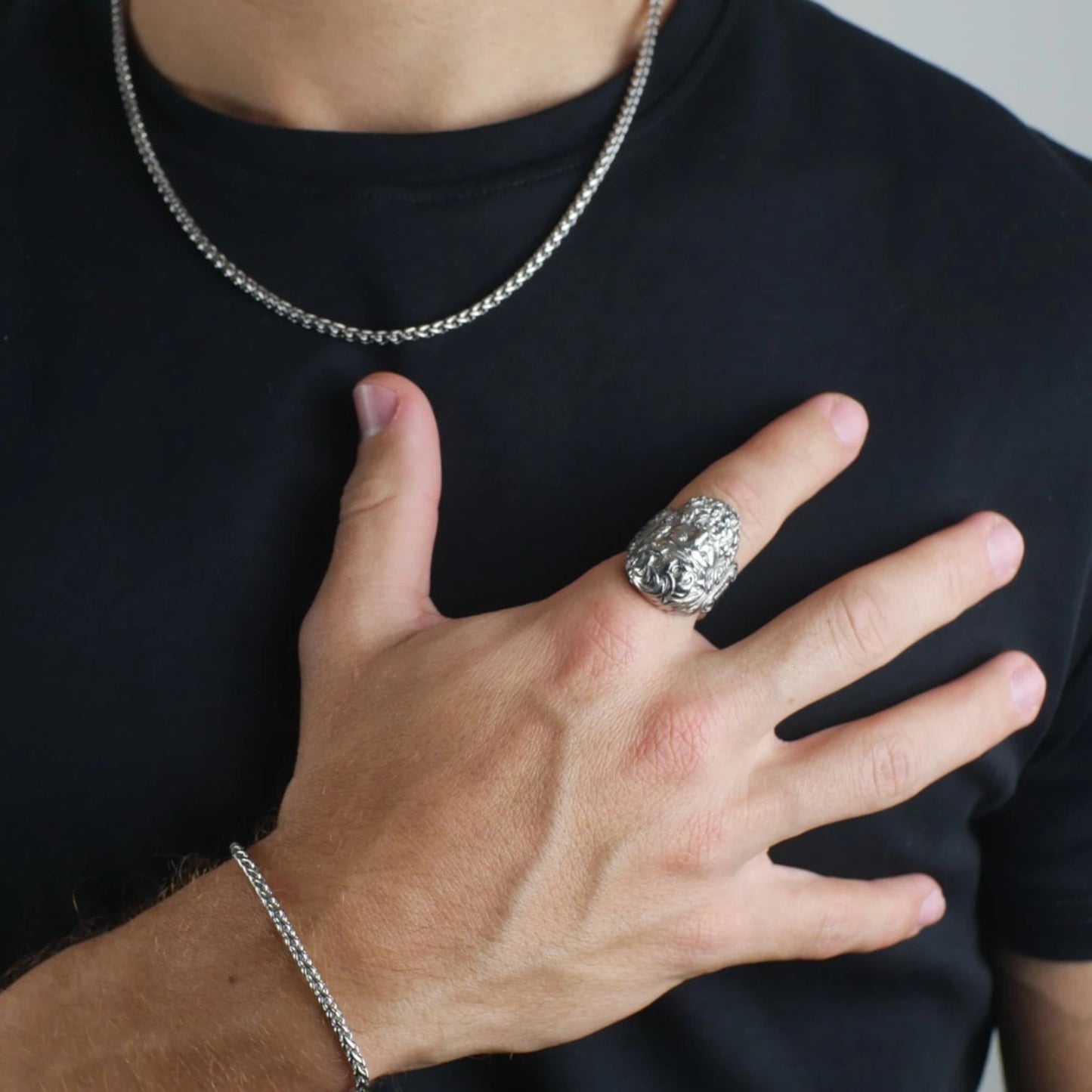 ANILLO ZEUS - SILVER - ATHEREOS