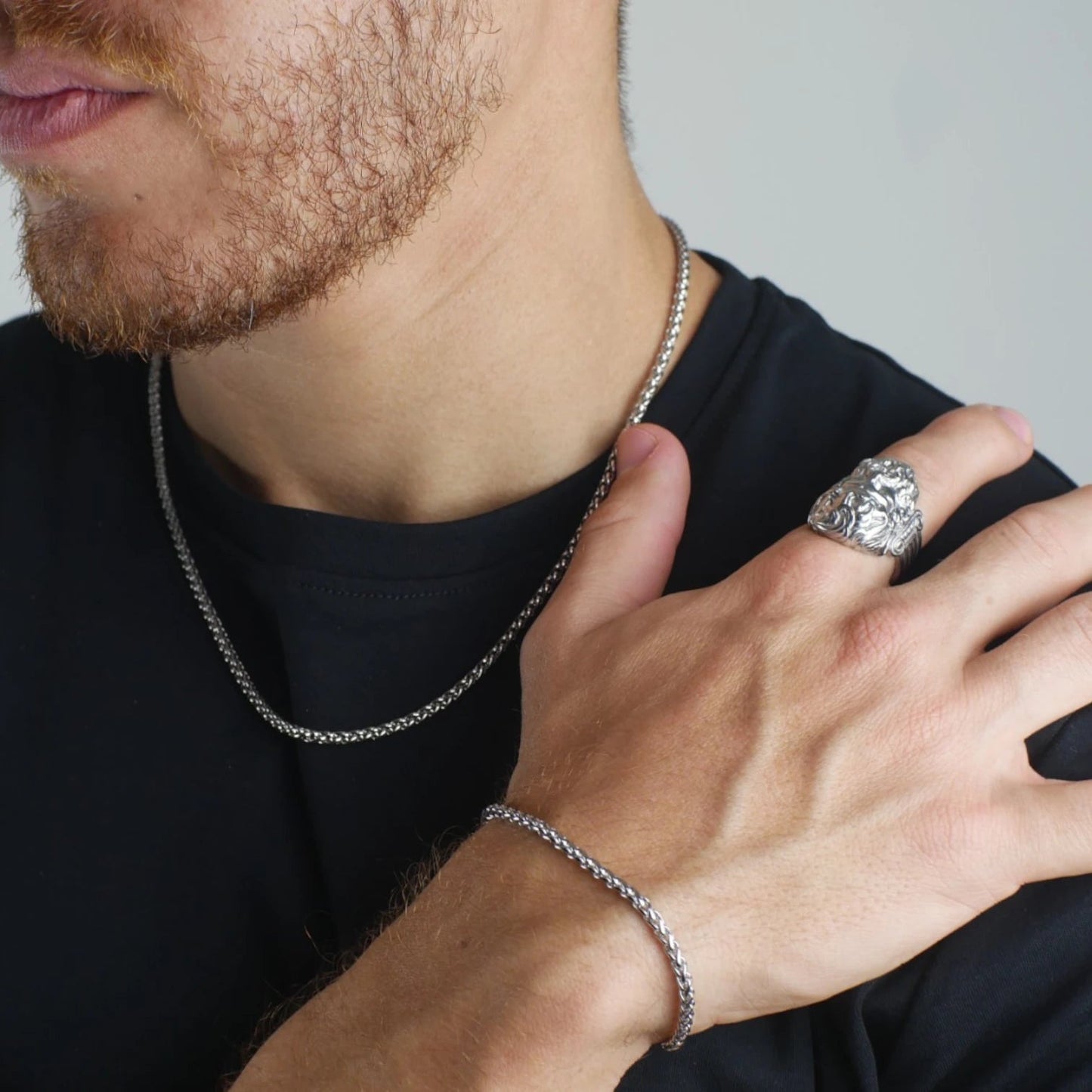 ANILLO ZEUS - SILVER - ATHEREOS