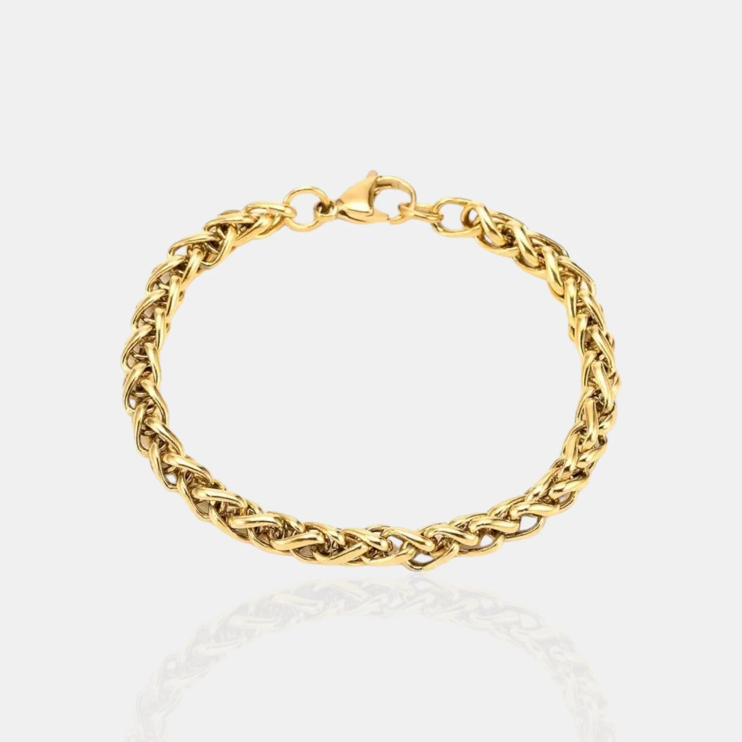 BRAZALETE ESPIGA - GOLD 5MM - ATHEREOS