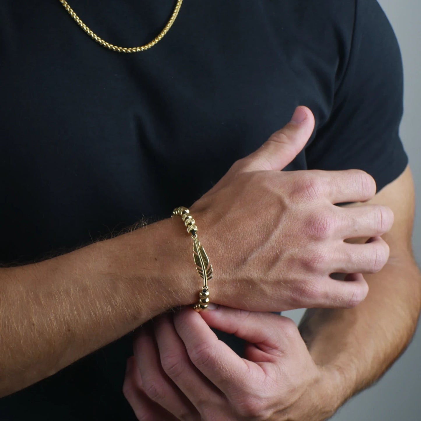 BRAZALETE LIBERTAD - GOLD - ATHEREOS