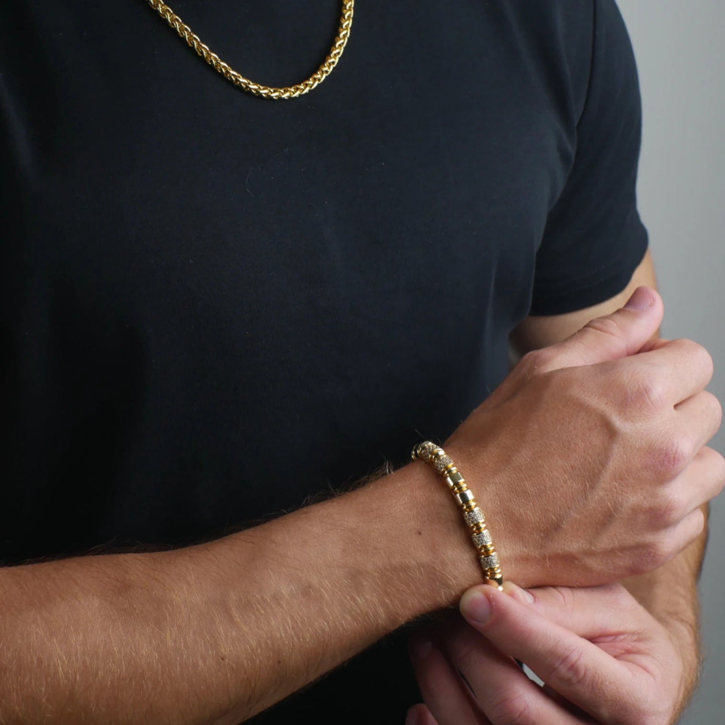 BRAZALETE LUXURY - GOLD - ATHEREOS