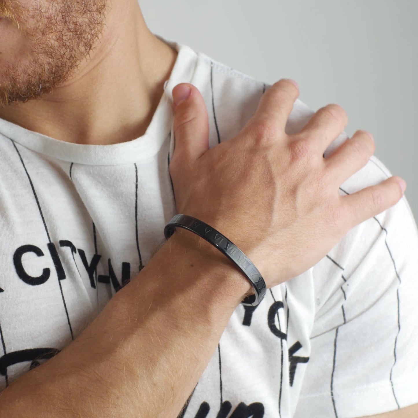 BRAZALETE ROMANO - BLACK - ATHEREOS