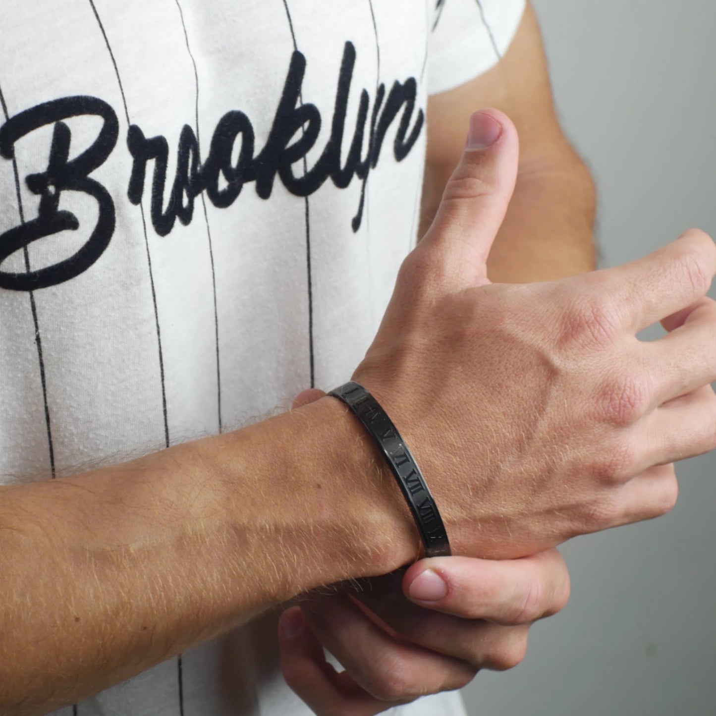 BRAZALETE ROMANO - BLACK - ATHEREOS