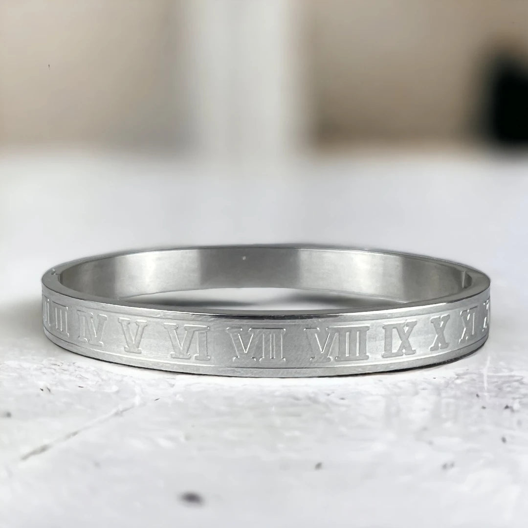 BRAZALETE ROMANO - SILVER - ATHEREOS