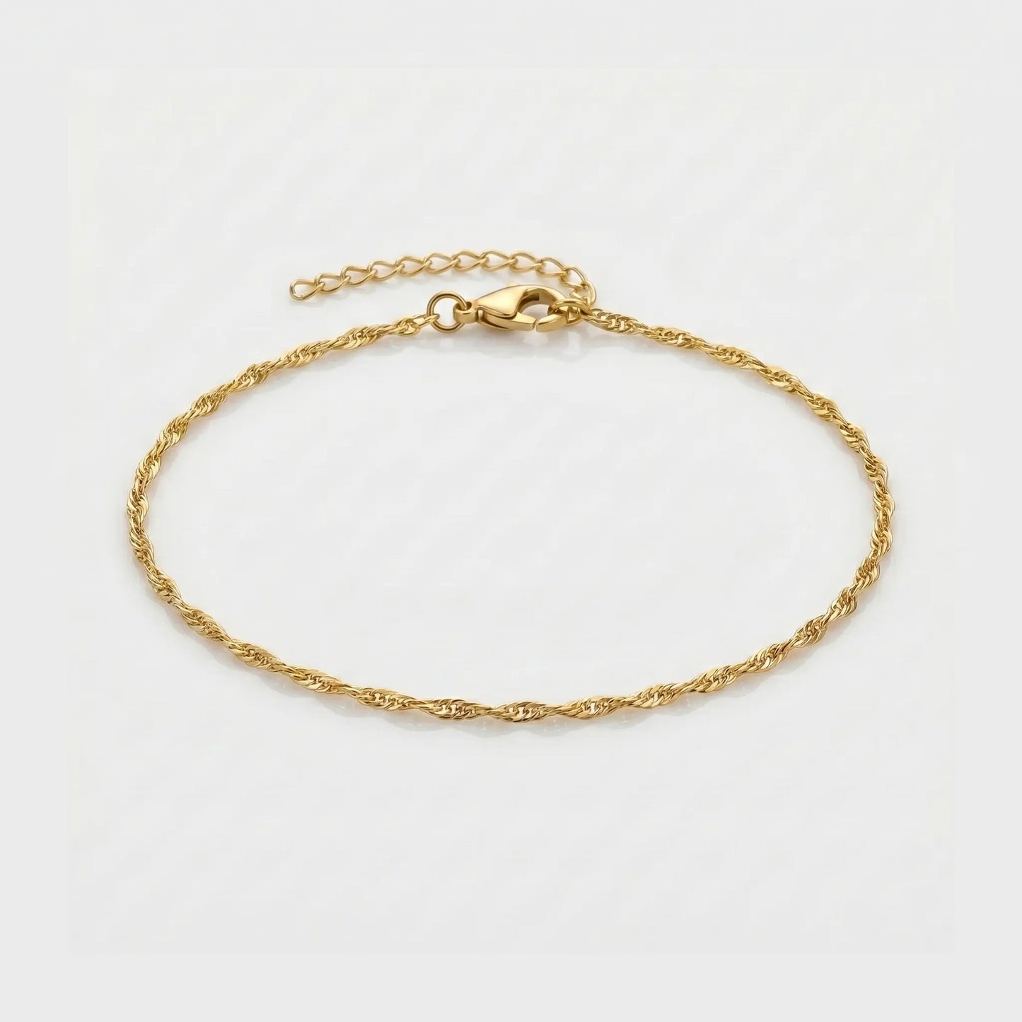 BRAZALETE SINGAPUR - GOLD 2MM - Athereos