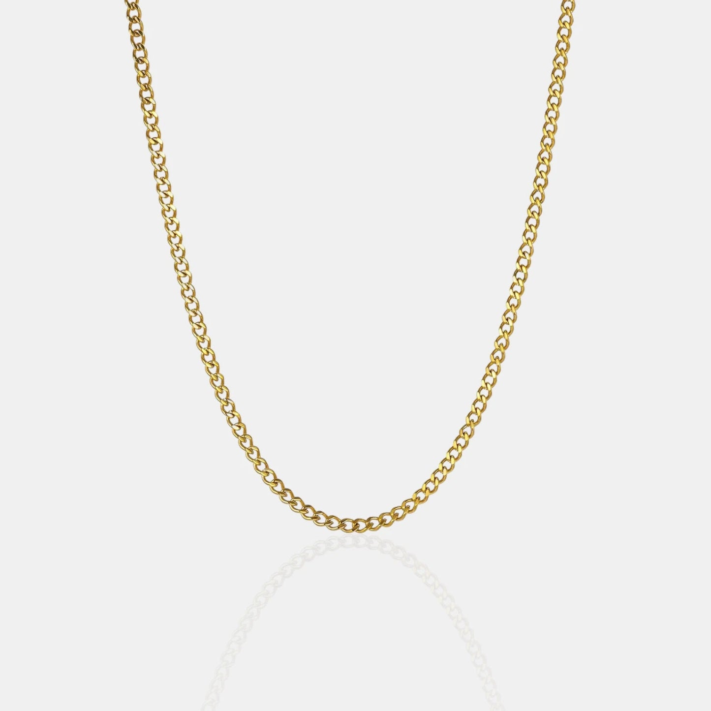 CADENA CUBANA - GOLD 3MM - ATHEREOS