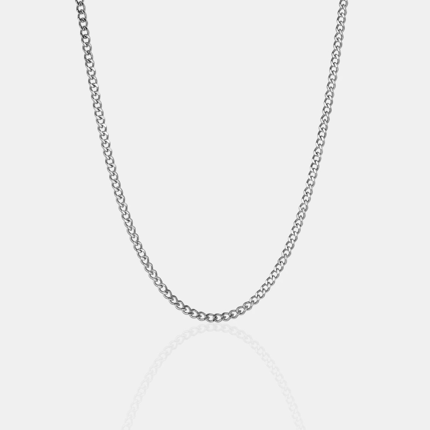 CADENA CUBANA - SILVER 3MM - ATHEREOS