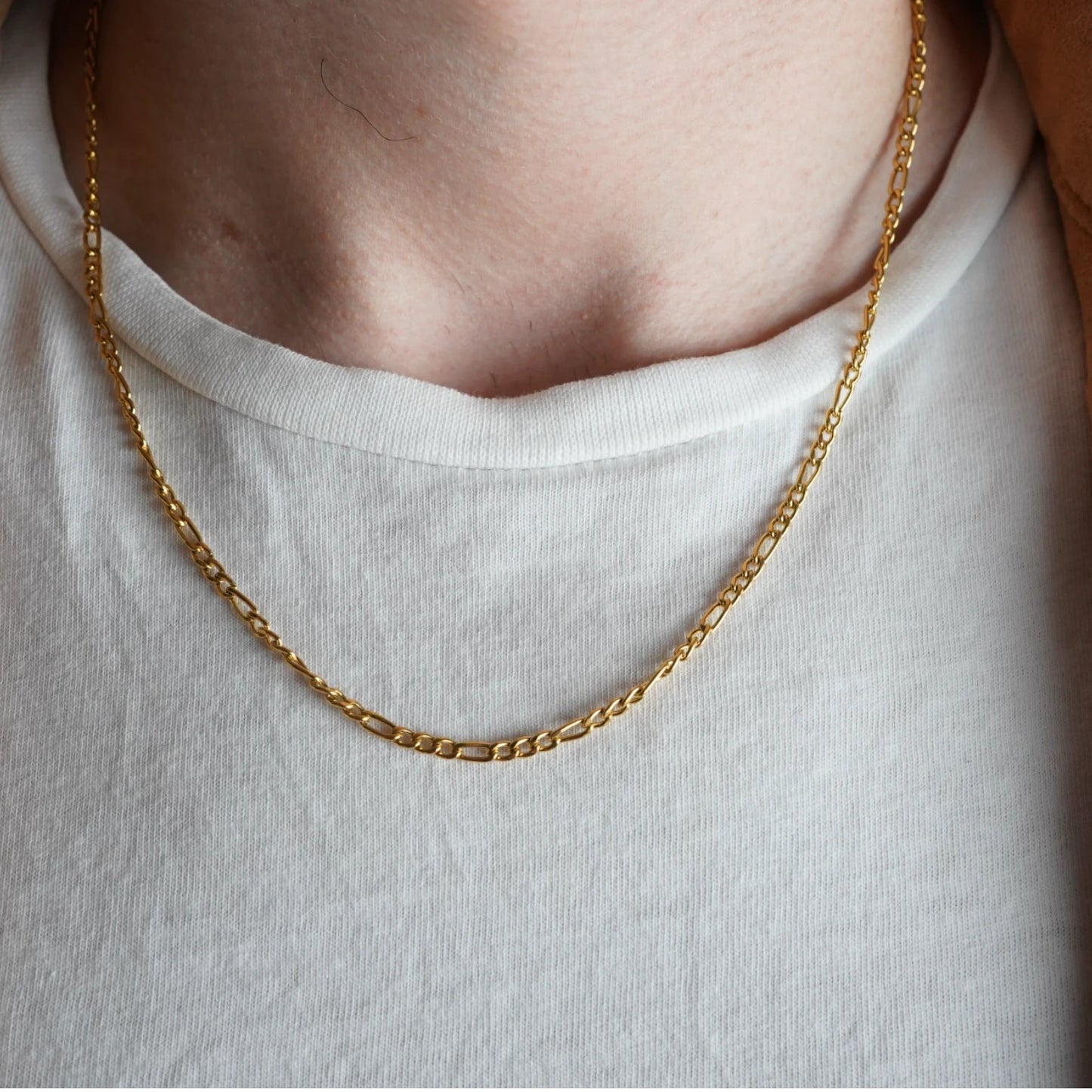 CADENA FIGARO - GOLD 3MM - ATHEREOS