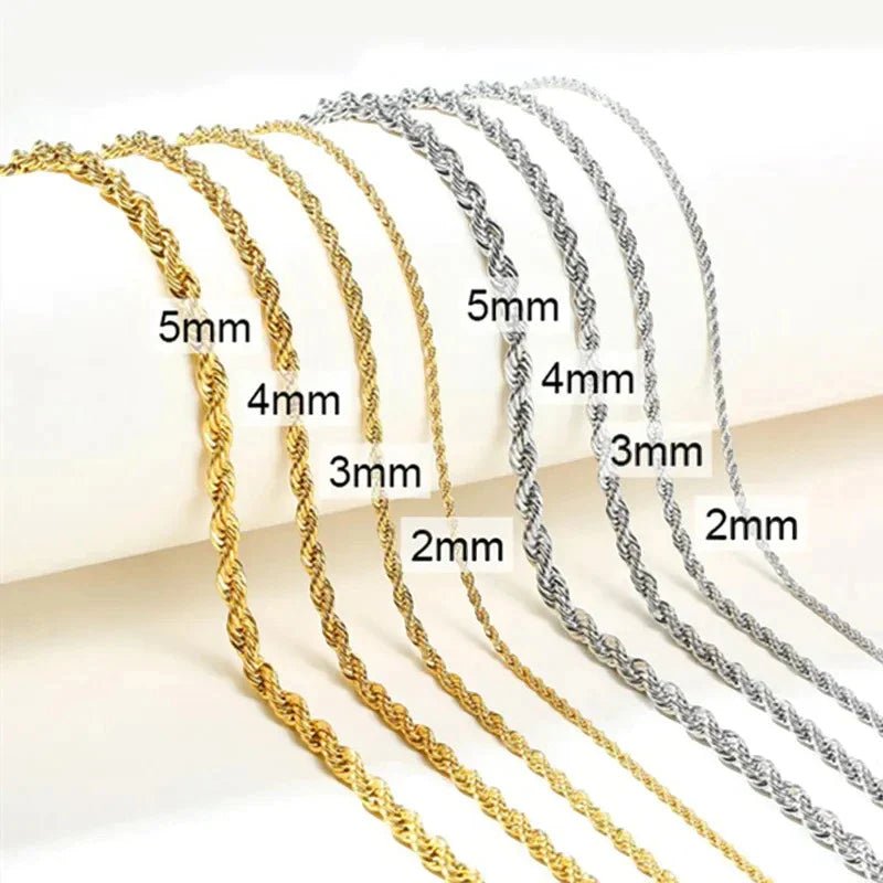 CADENA TORSAL - SILVER 5MM - ATHEREOS