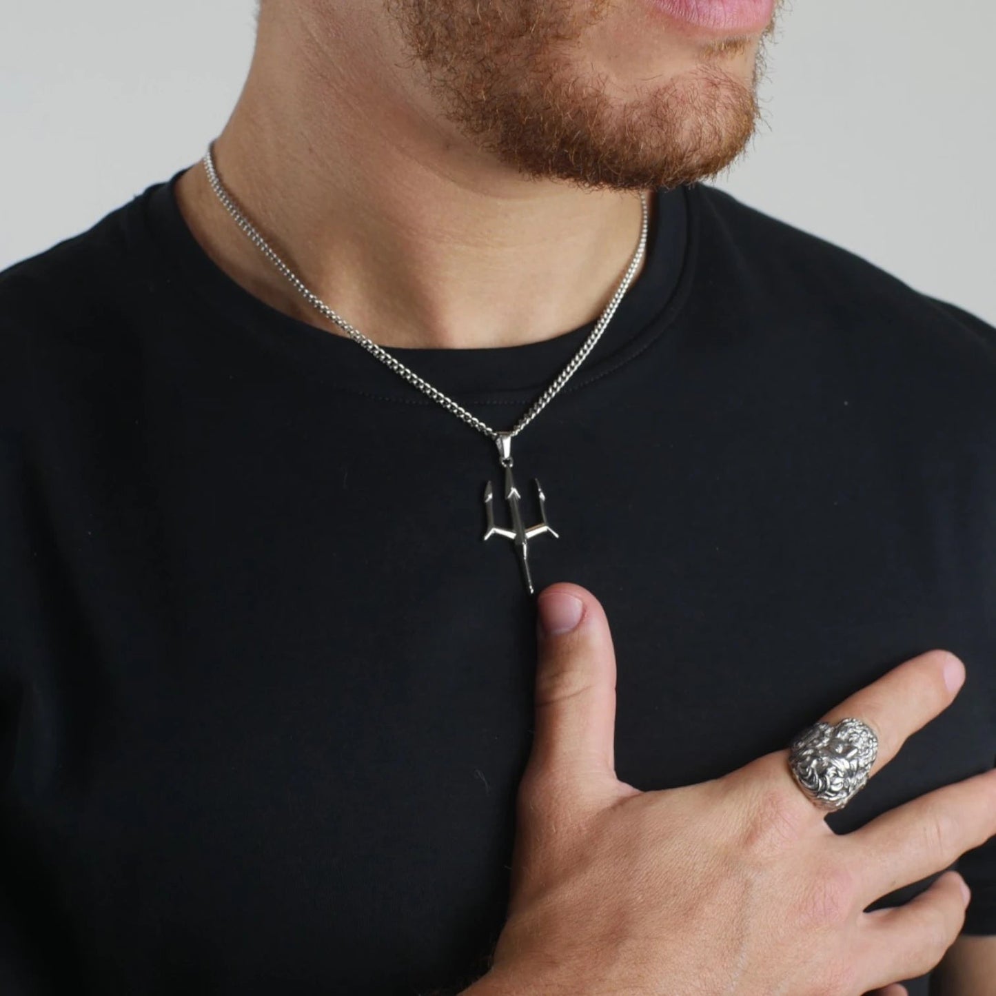 COLLAR POSEIDON - SILVER - ATHEREOS