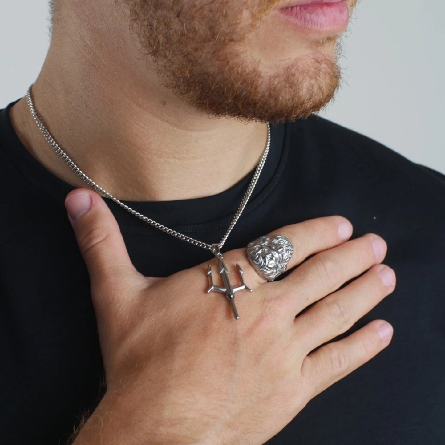 COLLAR POSEIDON - SILVER - ATHEREOS
