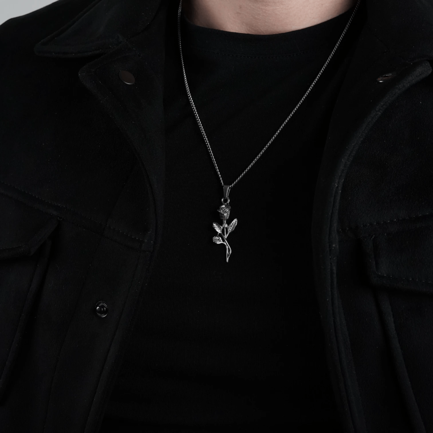 COLLAR ROSA - SILVER - ATHEREOS