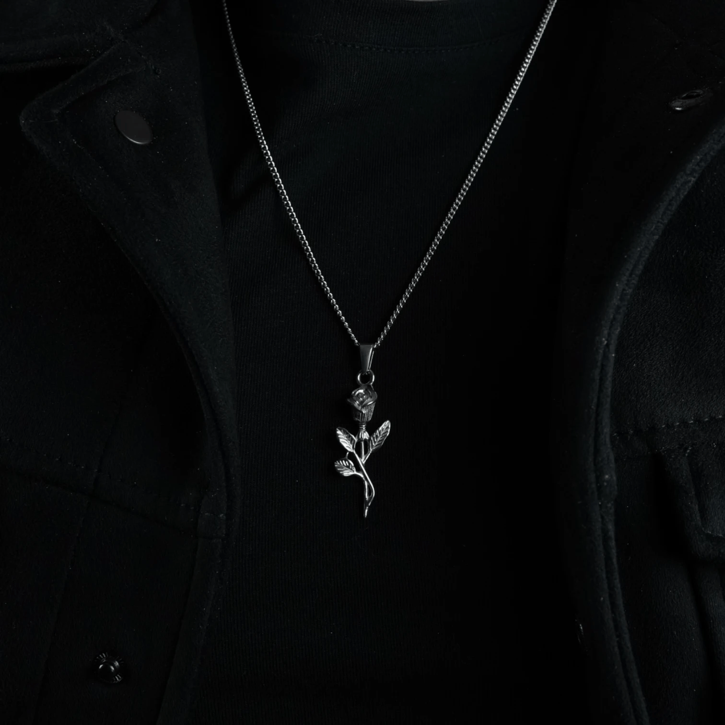 COLLAR ROSA - SILVER - ATHEREOS