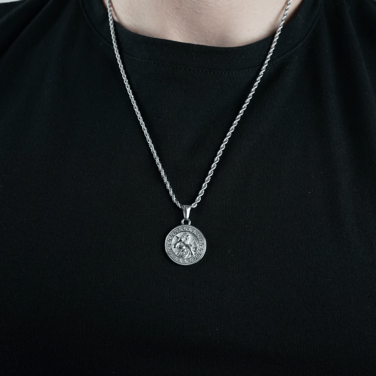 COLLAR ZEUS - SILVER - ATHEREOS