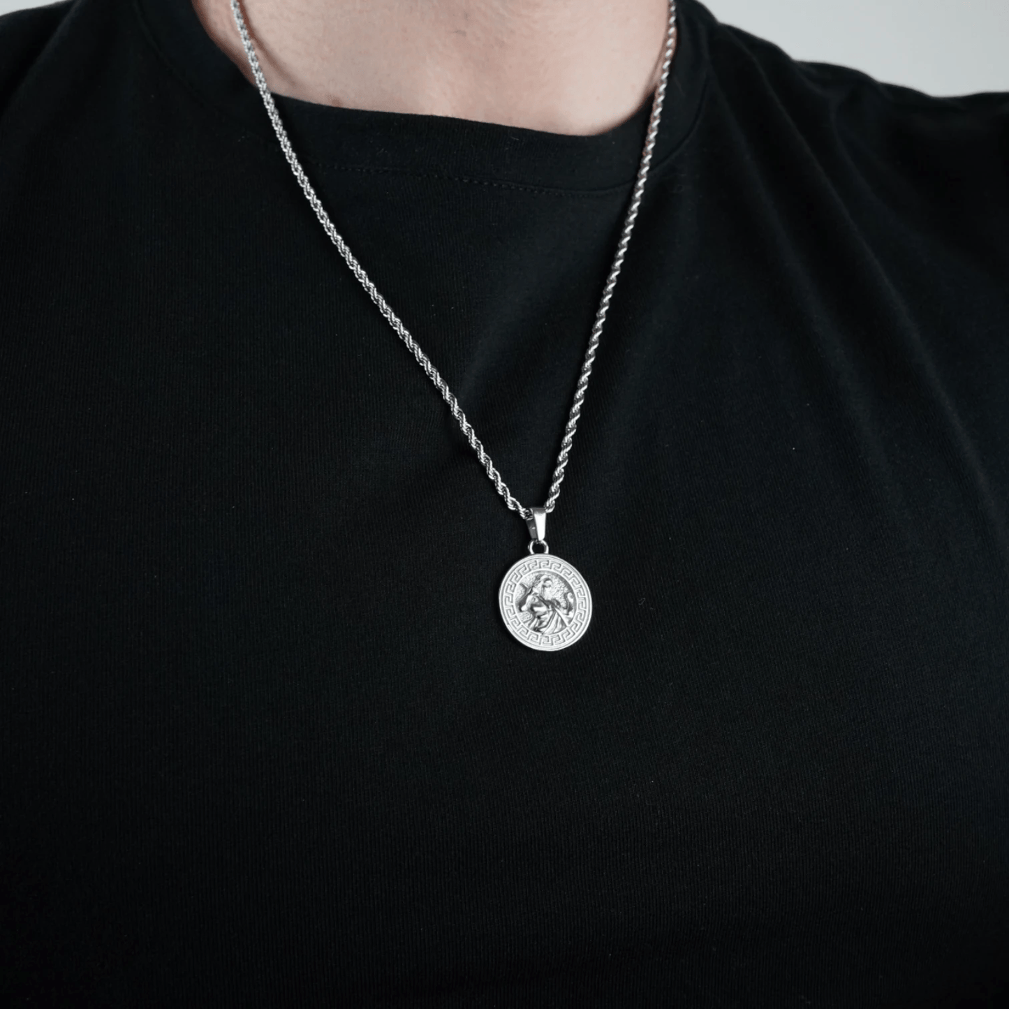 COLLAR ZEUS - SILVER - ATHEREOS
