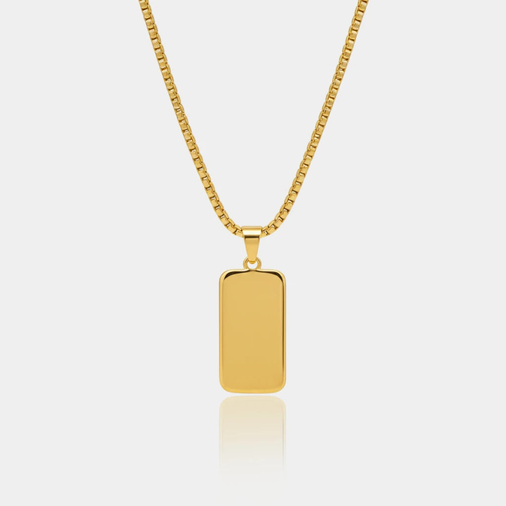 COLLAR TAG - GOLD