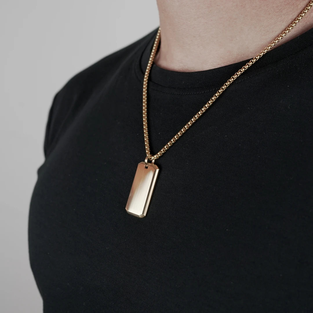 COLLAR TAG - GOLD