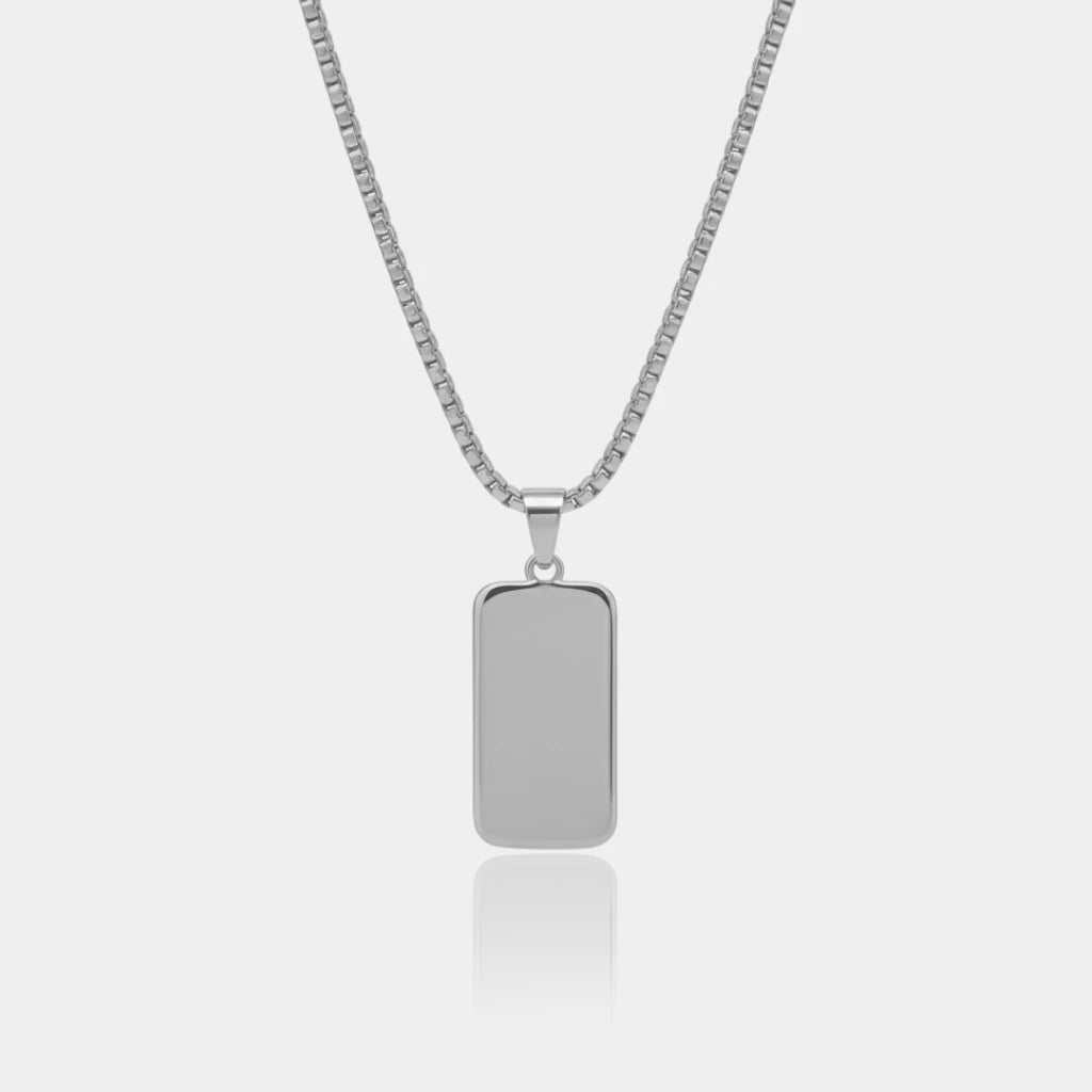 COLLAR TAG - SILVER