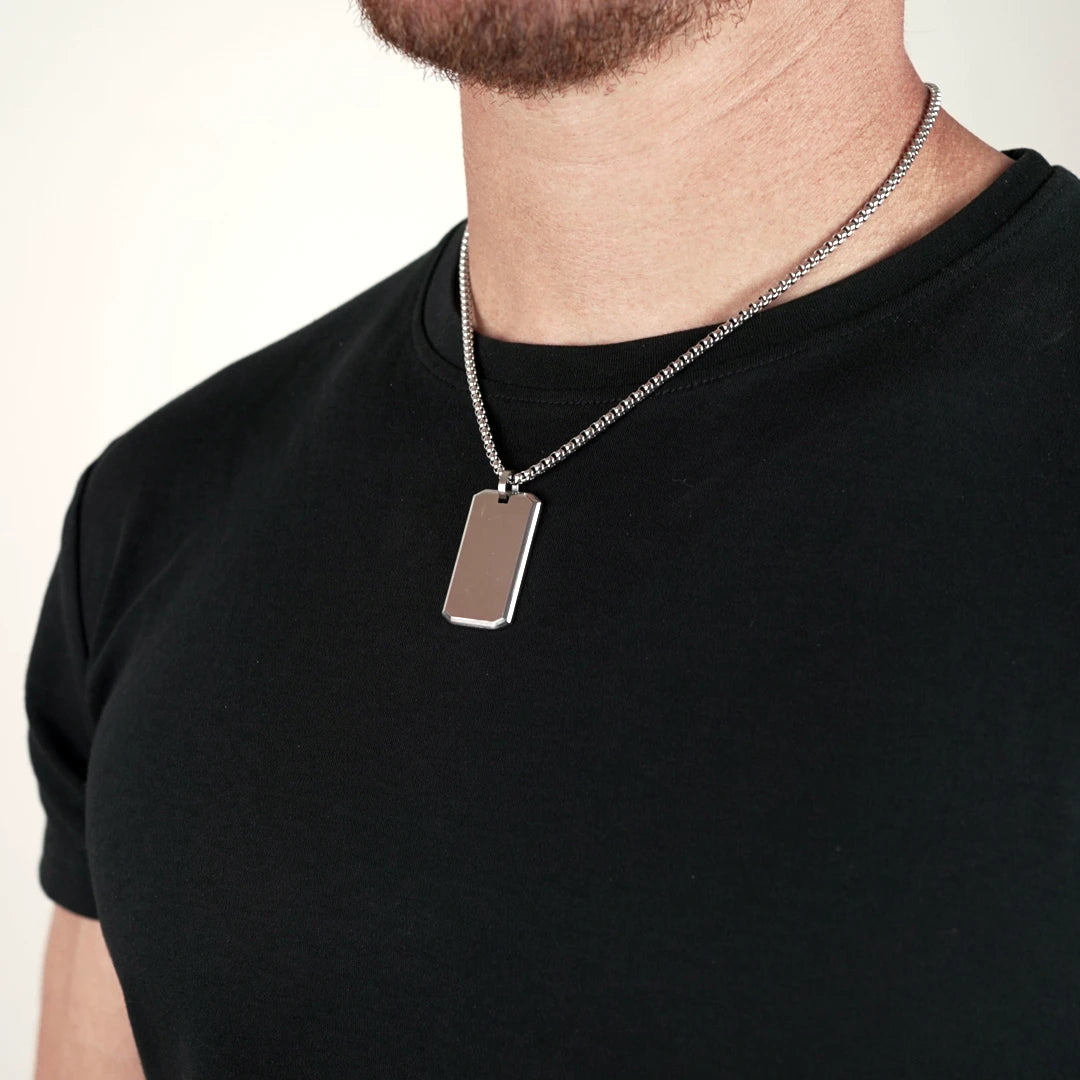 COLLAR TAG - SILVER
