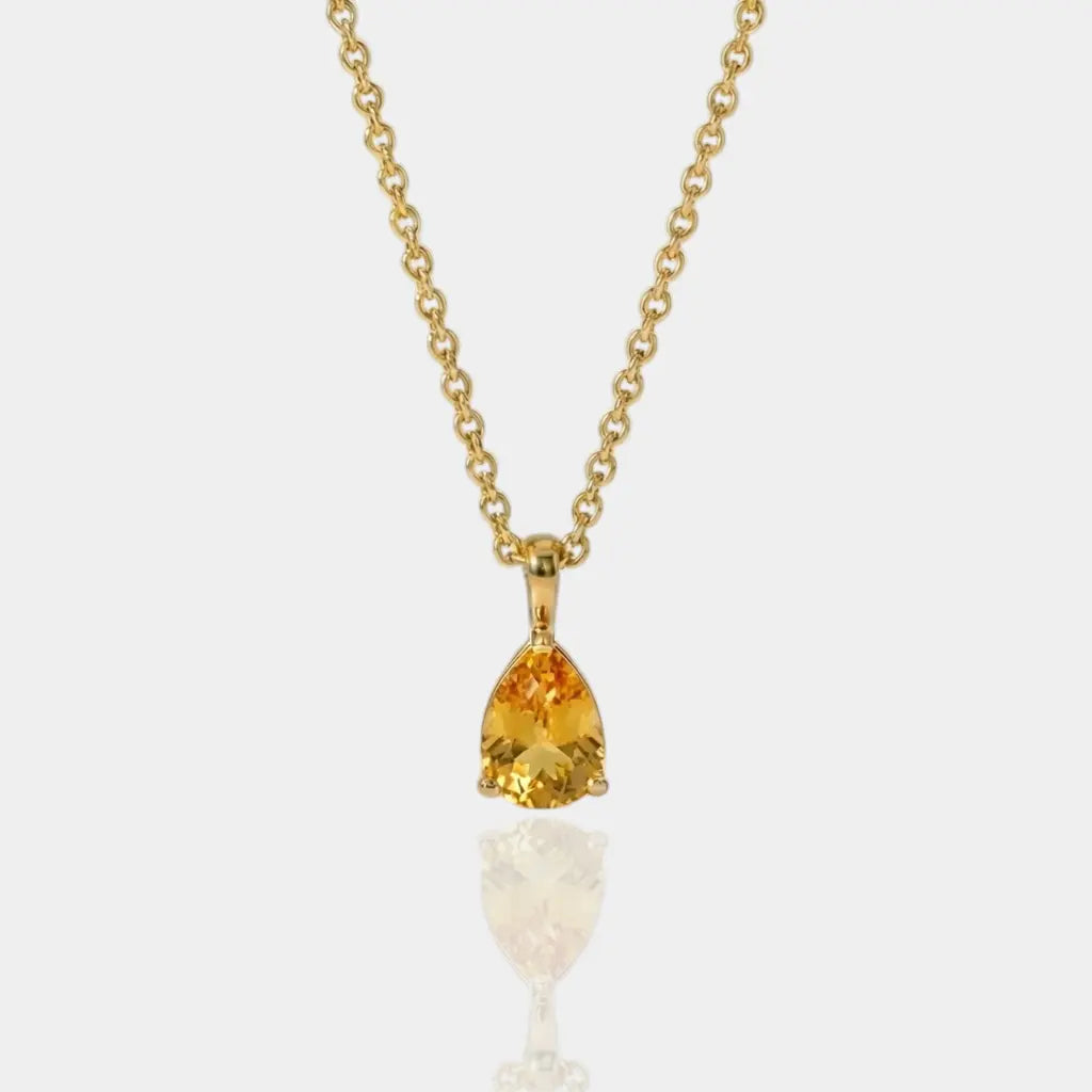COLLAR BIRTHSTONE - GOLD