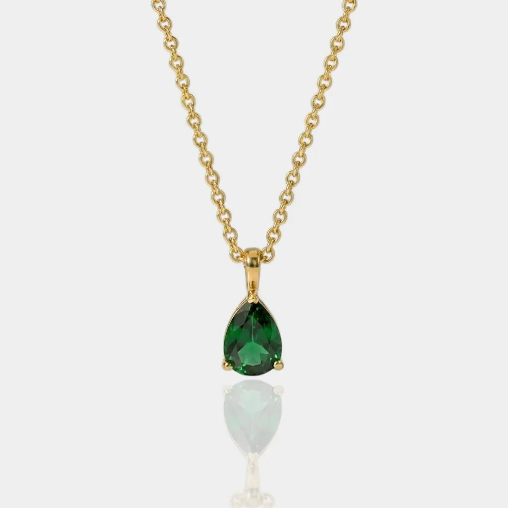 COLLAR BIRTHSTONE - GOLD