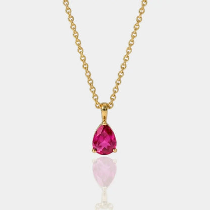 COLLAR BIRTHSTONE - GOLD