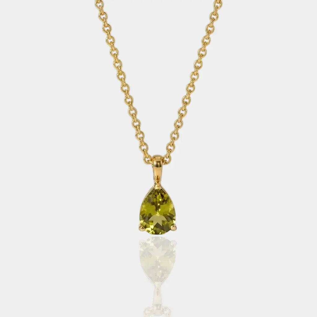 COLLAR BIRTHSTONE - GOLD