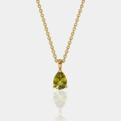 COLLAR BIRTHSTONE - GOLD