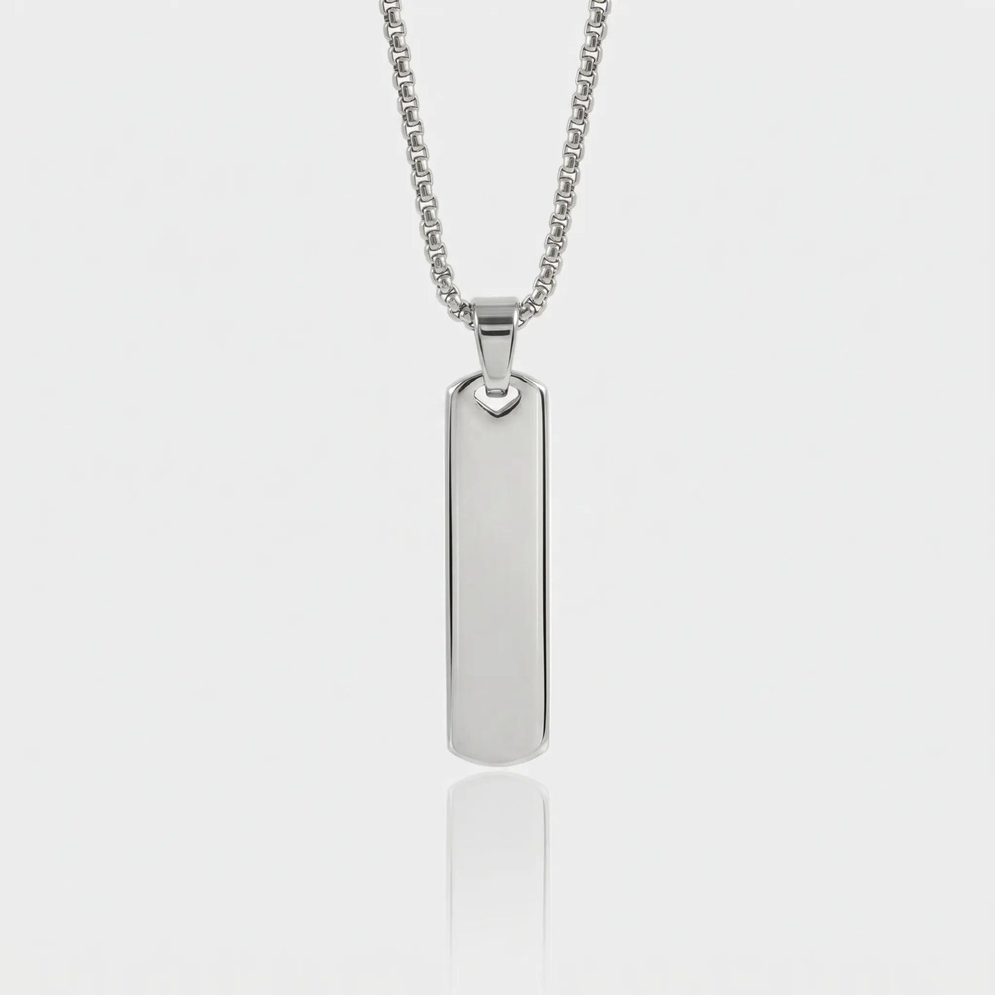 COLLAR OBELISCO - SILVER