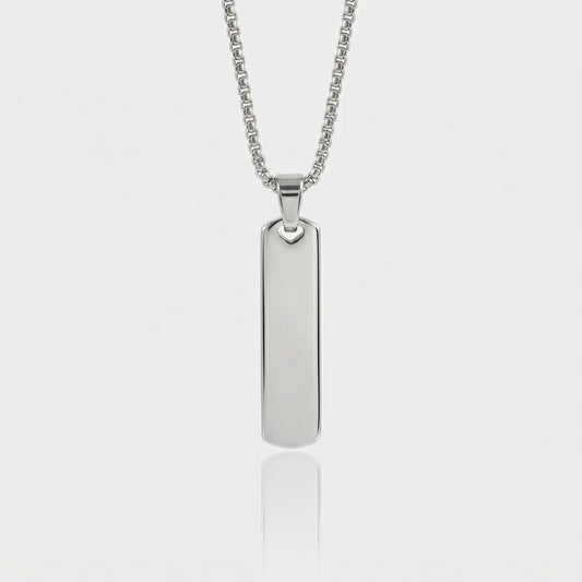 COLLAR OBELISCO - SILVER