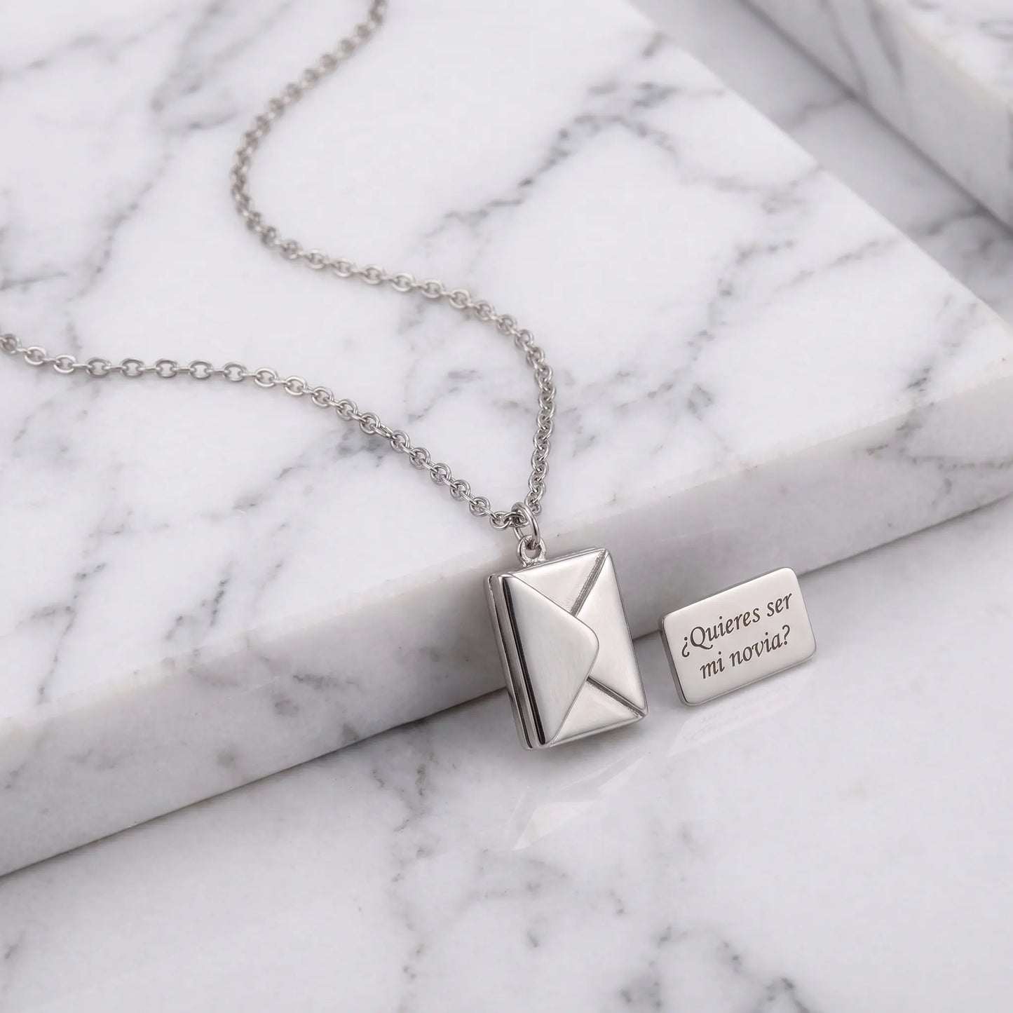 COLLAR CARTA - SILVER