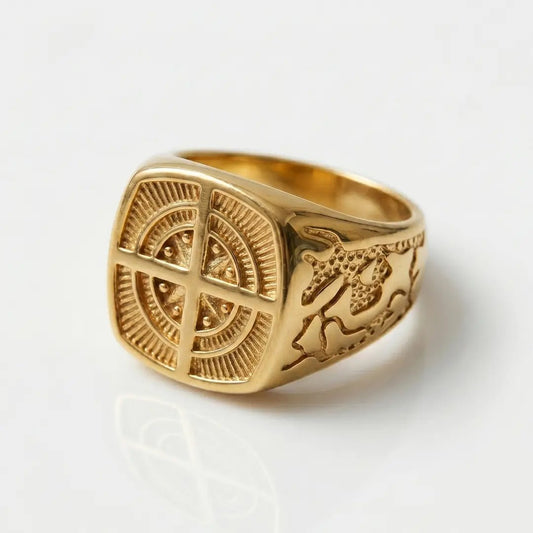 ANILLO NAUTICAL - GOLD - Athereos