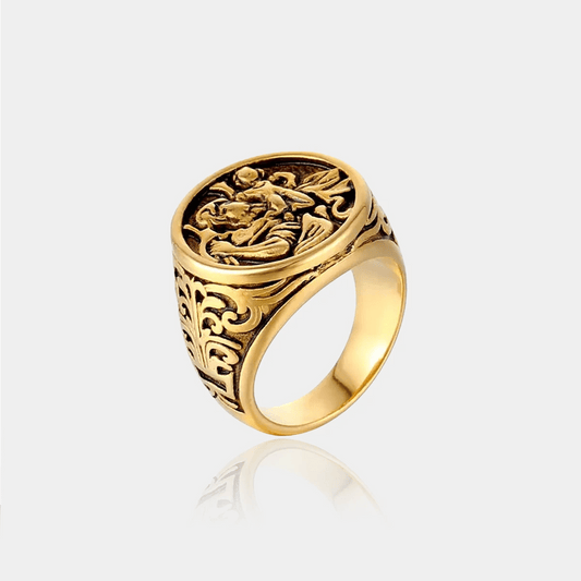 ANILLO SAN CRISTOBAL - GOLD - ATHEREOS
